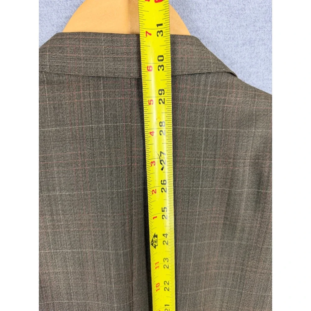 Ermenegildo Zegna Neiman Marcus Blazer Mens Olive Brown Super 100s Wool 3-Button